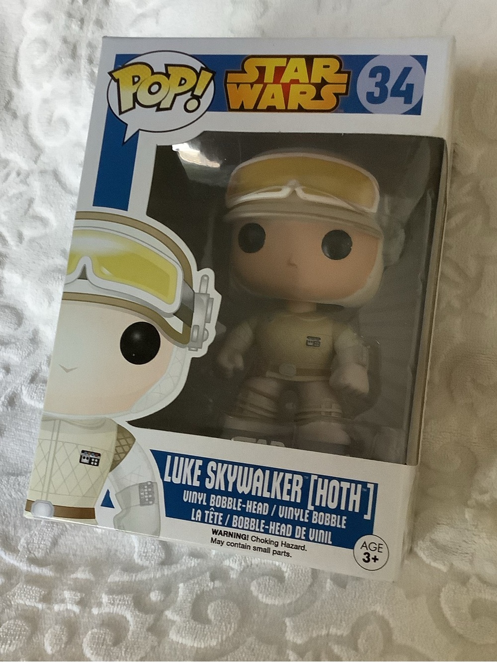 Funko Pop! Star Wars Luke Skywalker Hoth 34, new in box